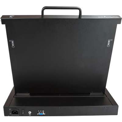 StarTech.com Rackmount KVM Console - 1U 17" LCD VGA KVM Drawer with Cables USB