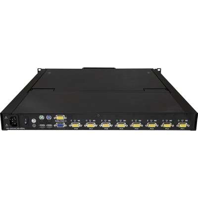 StarTech.com 8 Port Rackmount KVM Console with Cables KVM Switch with 19" LCD