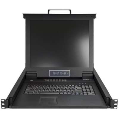 StarTech.com 16 Port Rackmount KVM Console with Cables KVM Switch with 17" LCD