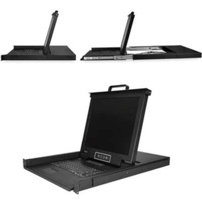 StarTech.com 16 Port Rackmount KVM Console with Cables KVM Switch with 17" LCD
