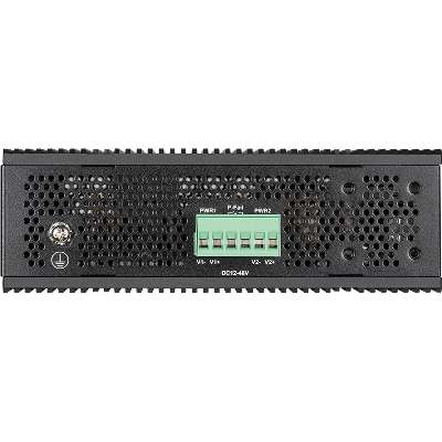 D-Link Systems 12-Port Managed Industrial Switch, -40C to +65C