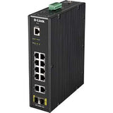 D-Link Systems 12-Port Managed Industrial Switch, -40C to +65C