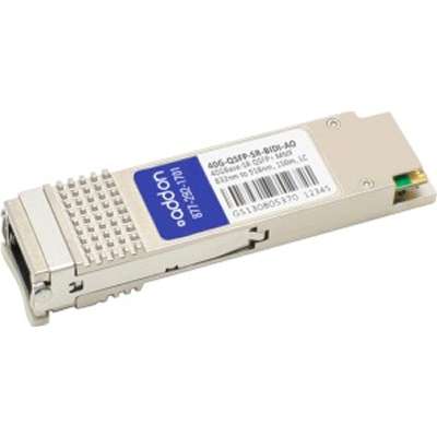 AddOn Brocade 40G-QSFP-SR-Bidi Comp TAA 40G-SR LC 150M MMF QSFP+ XCVR
