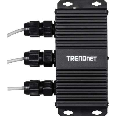 TRENDnet 2-Port Industrial Outdoor Gigabit UPoE Extender