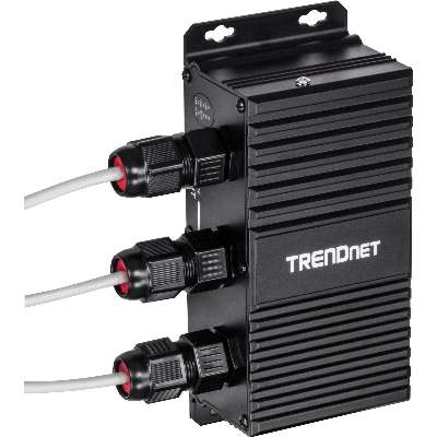 TRENDnet 2-Port Industrial Outdoor Gigabit UPoE Extender