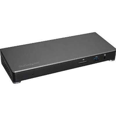 StarTech.com Thunderbolt 3 Dock Dual Monitor 4K 60Hz with DP - 85W PD/6xUSB/SD