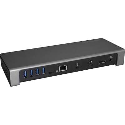 StarTech.com Thunderbolt 3 Dock Dual Monitor 4K 60Hz with DP - 85W PD/6xUSB/SD