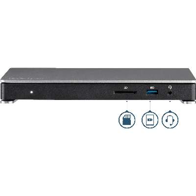 StarTech.com Thunderbolt 3 Dock Dual Monitor 4K 60Hz with DP - 85W PD/6xUSB/SD