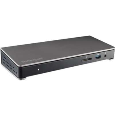 StarTech.com Thunderbolt 3 Dock Dual Monitor 4K 60Hz with DP - 85W PD/6xUSB/SD