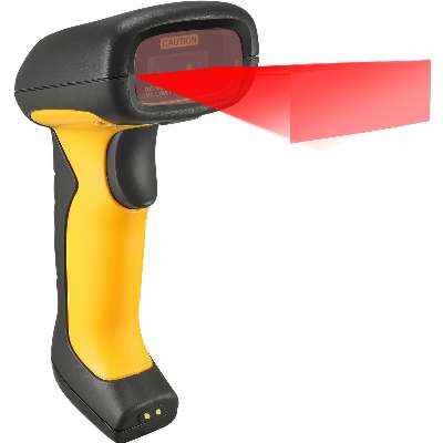 Adesso 2.4GHz RF Wireless Antimicrobial & Waterproof 2D Barcode Scanner