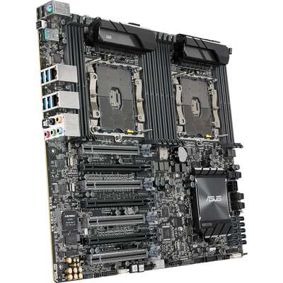Asus Motherboard WS C621E Sage Xeon C621 Max. 768GB DDR4 SATA PCIe Eeb Brown Box