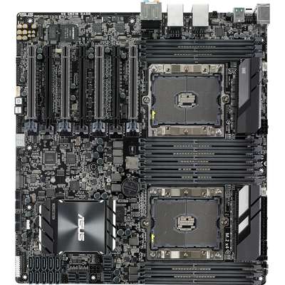 Asus Motherboard WS C621E Sage Xeon C621 Max. 768GB DDR4 SATA PCIe Eeb Brown Box