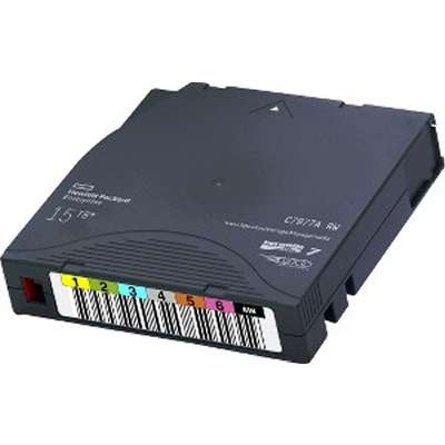 HPE LTO-7 Ultrium Type M 22.5TB RW 20 Data Cartridges NonCustom Labeled with Cases