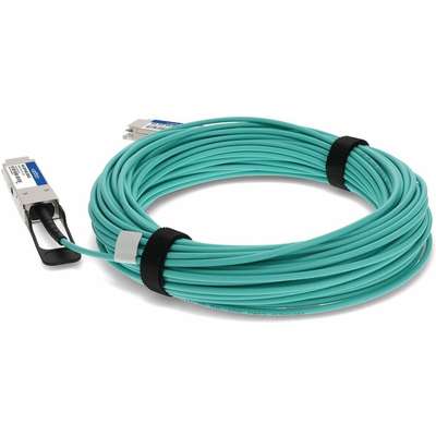 AddOn 25M DAC 850NM Fiber QSFP+ QSFP+ Dell TAA