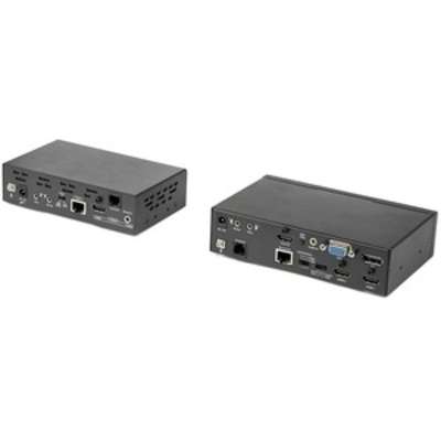 StarTech.com Mult-Input HDBaseT Extender Kit with Switch and Video Scaler