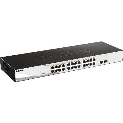 D-Link Systems Dgs-1210-26 24 Port Gigabit Smart MNG Switch with 2X100/1000 SFP
