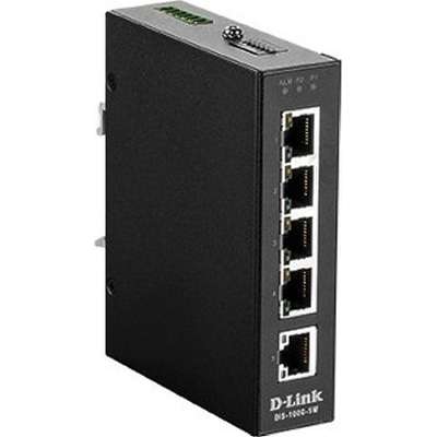 D-Link Systems 5 Port Unmng Industrial Switch Wide Temperature