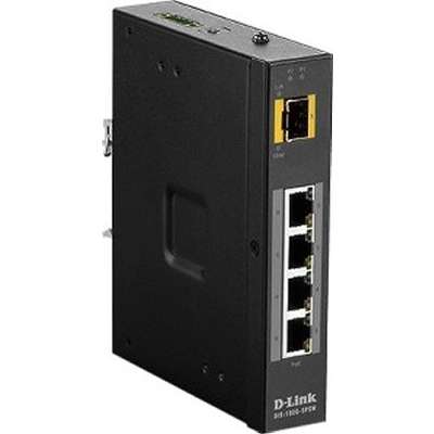 D-Link Systems 5-Port Gigabit Unmanaged Industrial PoE Switch