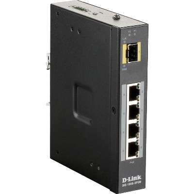 D-Link Systems 5-Port Gigabit Unmanaged Industrial PoE Switch
