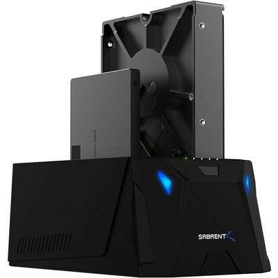 Sabrent 20-pack 2.5 inch/3.5 inch SATA to USB 3.0 Dual Docking Station/Cloner