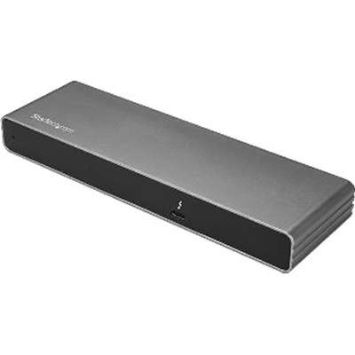 StarTech.com Thunderbolt 3 Dock - Dual 4K Monitor DP / HDMI / VGA - 85W PD