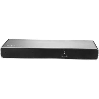 StarTech.com Thunderbolt 3 Dock - Dual 4K Monitor DP / HDMI / VGA - 85W PD