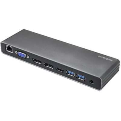 StarTech.com Thunderbolt 3 Dock - Dual 4K Monitor DP / HDMI / VGA - 85W PD