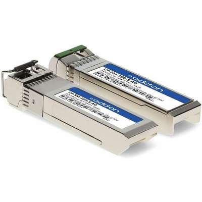AddOn Ubiquiti Uf-SM-10G-S Comp XCVR 1 Pairtaa 10G-BX LC 10KM SMF SFP+