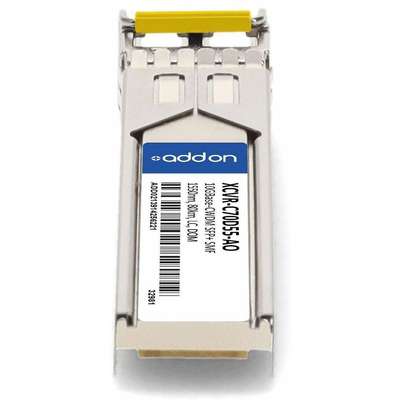 AddOn SFP+ LC XCVR Ciena XCVR-C70D55 Comp TAA