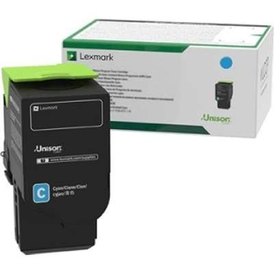Lexmark 78C10C0 Cyan Return Program Toner