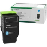 Lexmark 78C10C0 Cyan Return Program Toner