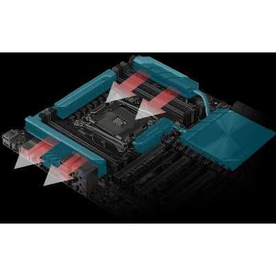 Asus MB WS X299 Sage 10G X299 8DIMM 128GB DDR4