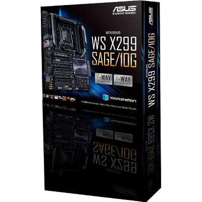 Asus MB WS X299 Sage 10G X299 8DIMM 128GB DDR4