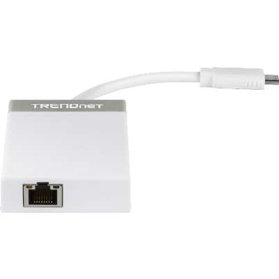 TRENDnet USB-C to Gigabit Ethernet Adapter + USB Hub