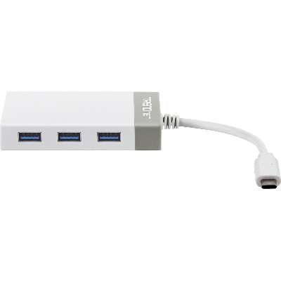 TRENDnet USB-C to Gigabit Ethernet Adapter + USB Hub