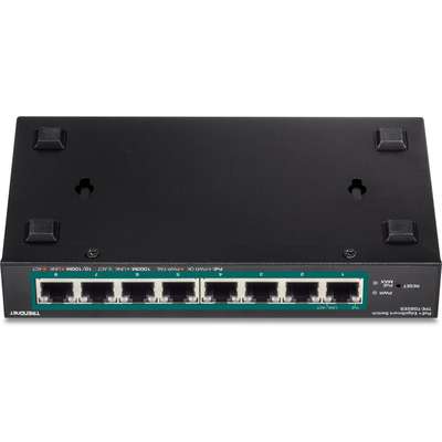 TRENDnet 8-Port Gigabit EdgeSmart PoE+ Switch (61W)