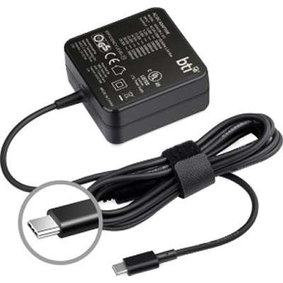 Battery Technology AC Adapter HP 65W USB Type C Desktop Black