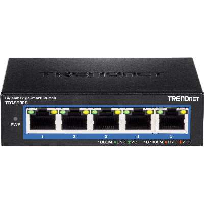 TRENDnet 5-Port Gigabit EdgeSmart Switch