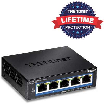 TRENDnet 5-Port Gigabit EdgeSmart Switch
