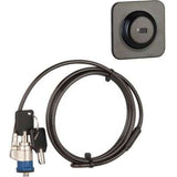 The Joy Factory Lockdown Universal Laptop & Tablet Adhesive Security Plate with 6FT Key Cable Lock
