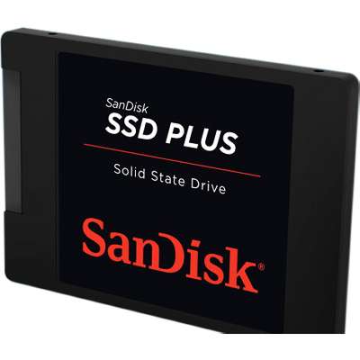 SanDisk Solid State Drive Plus, 1TB, Internal Sdssda-1T00-G26, SATA, 2.5 In, SSD