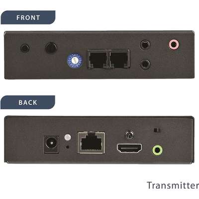 StarTech.com HDMI over IP Extender Kit with Video Wall Support - 1080p