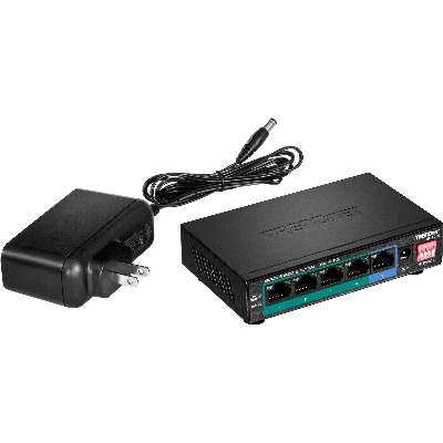 TRENDnet 5-Port Gigabit Long Range PoE+ Switch