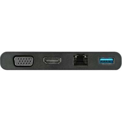 StarTech.com USB C Multiport Adapter - 4K HDMI / VGA - USB-C Travel Dock