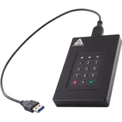 Apricorn 1TB Aegis Fortress L3 USB 3.0 Hardware Encrypted Drive