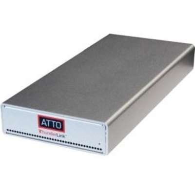 ATTO Technology Dual 40GB to Dual 16GB FC Tbolt 3 Adapter L