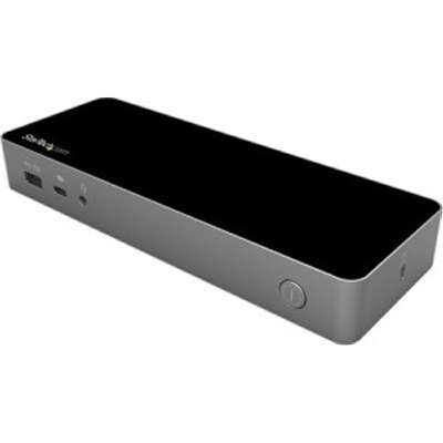 StarTech.com USB-C & USB-A Hybrid Dock with 100W PD - Dual 4K 60Hz HDMI / DP