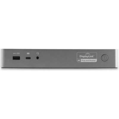 StarTech.com USB-C & USB-A Hybrid Dock with 100W PD - Dual 4K 60Hz HDMI / DP