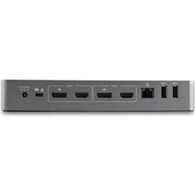 StarTech.com USB-C & USB-A Hybrid Dock with 100W PD - Dual 4K 60Hz HDMI / DP