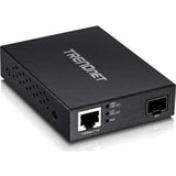 TRENDnet Gigabit PoE PD SFP Fiber Media Converter